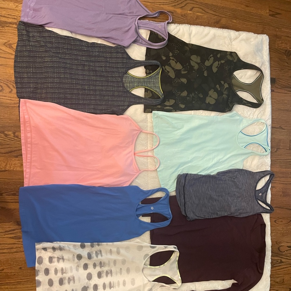 Lululemon tanks! ❤️❤️